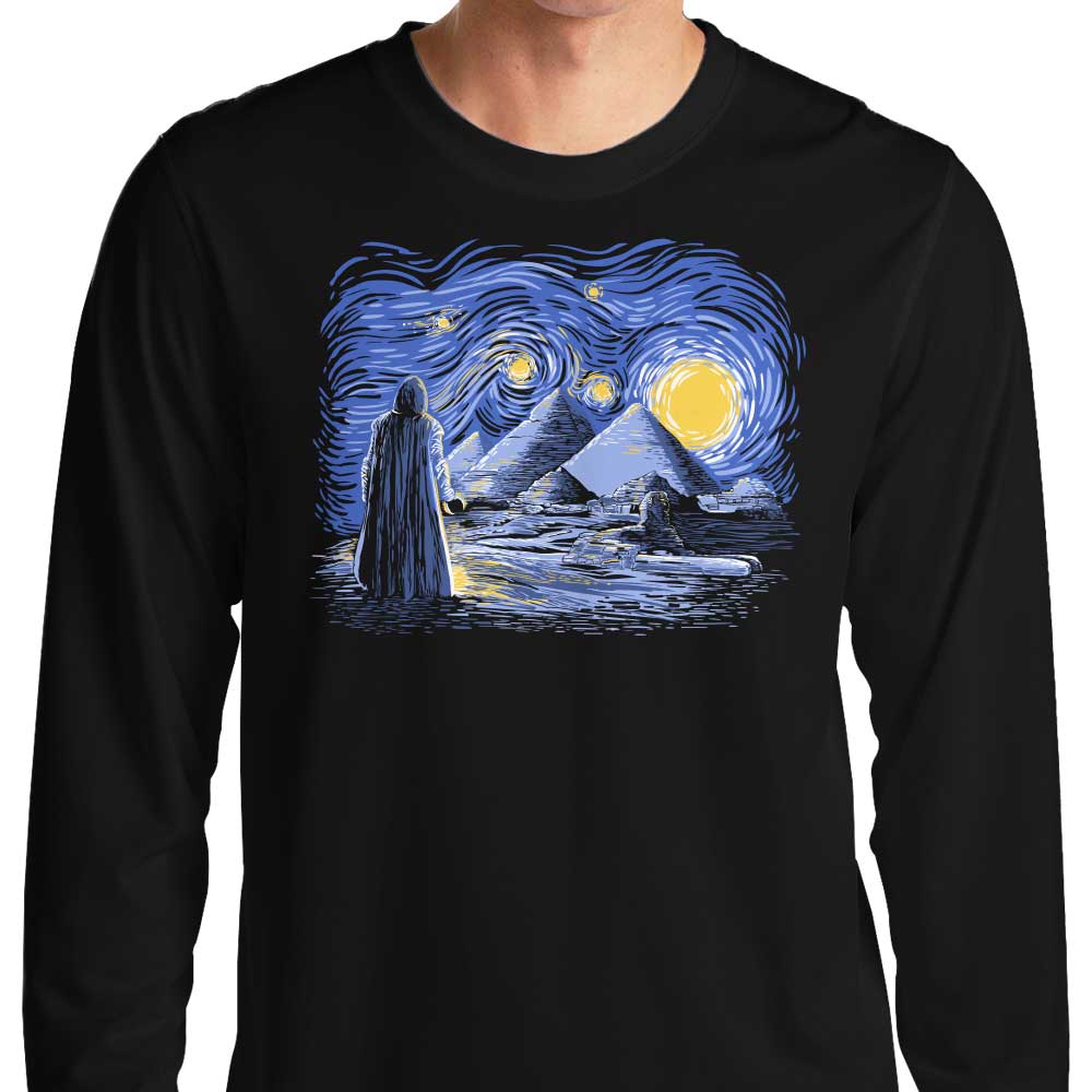 Starry Knight Stylish Long Sleeve Crewneck T - Shirt for All Sizes