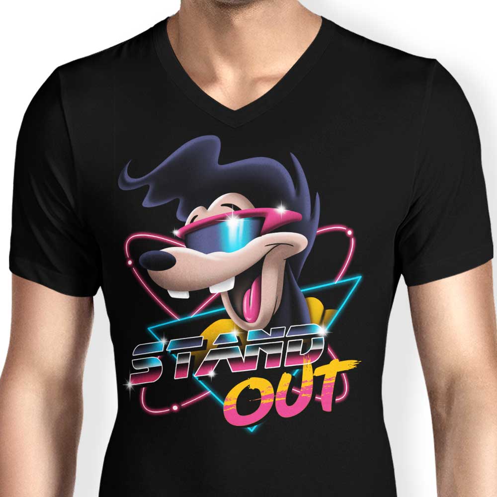 Men's Fashionable V-Neck T-Shirt to Stand Out