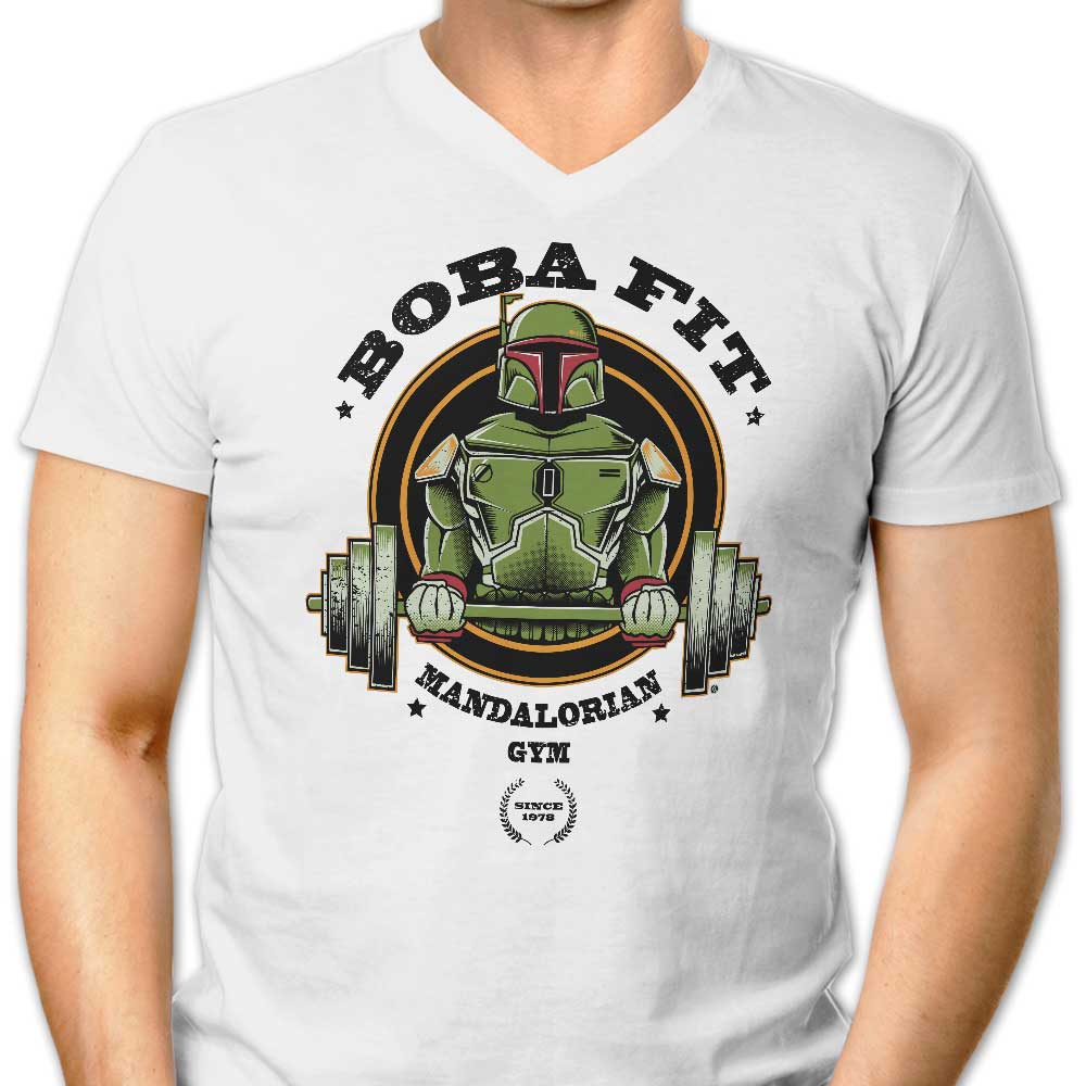 Boba Fit Men's Stylish V-Neck Shirt