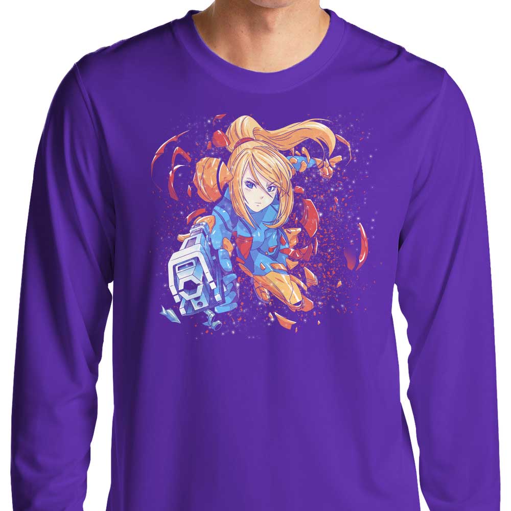 Coinbox Tees Long Sleeve 'Breaking Out' T-Shirt in S - 4XL Sizes