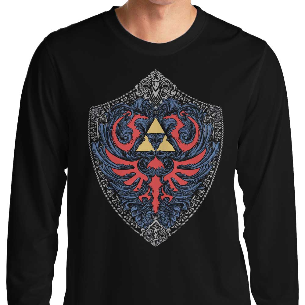 Hylian Victoriana Style Long Sleeve Crewneck T - Shirt for All Sizes