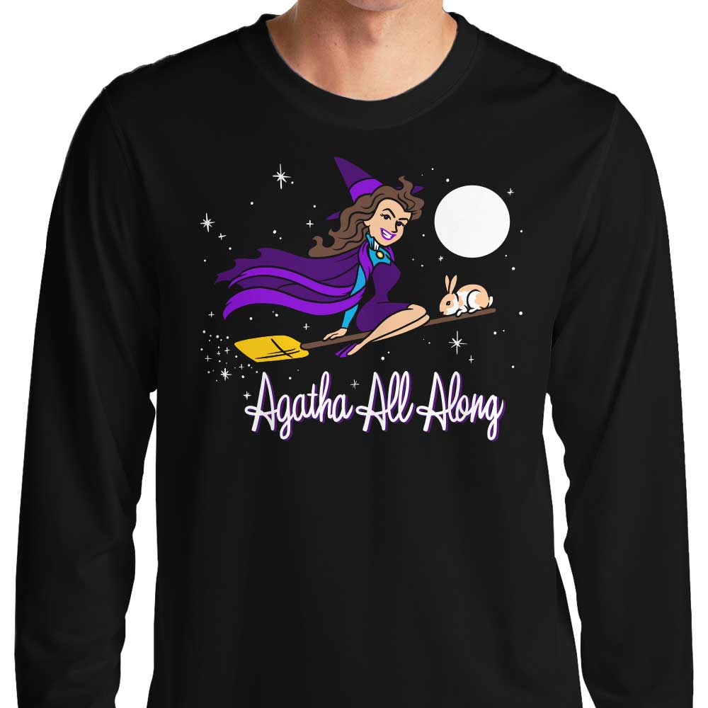 Agatha All Along - Fashionable Long Sleeve Crewneck T-Shirt