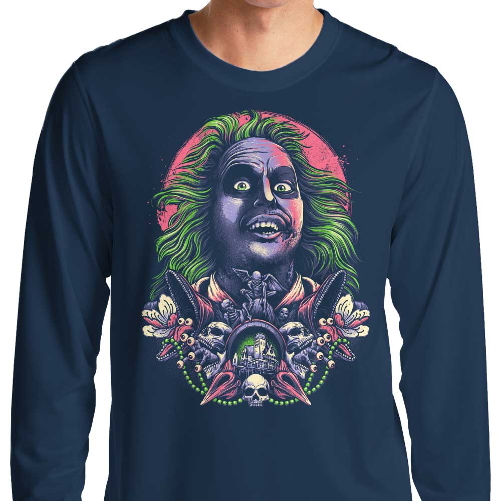Glitchygorilla's 'It's Showtime' Long Sleeve Crewneck T - Shirt in S - 4XL Sizes