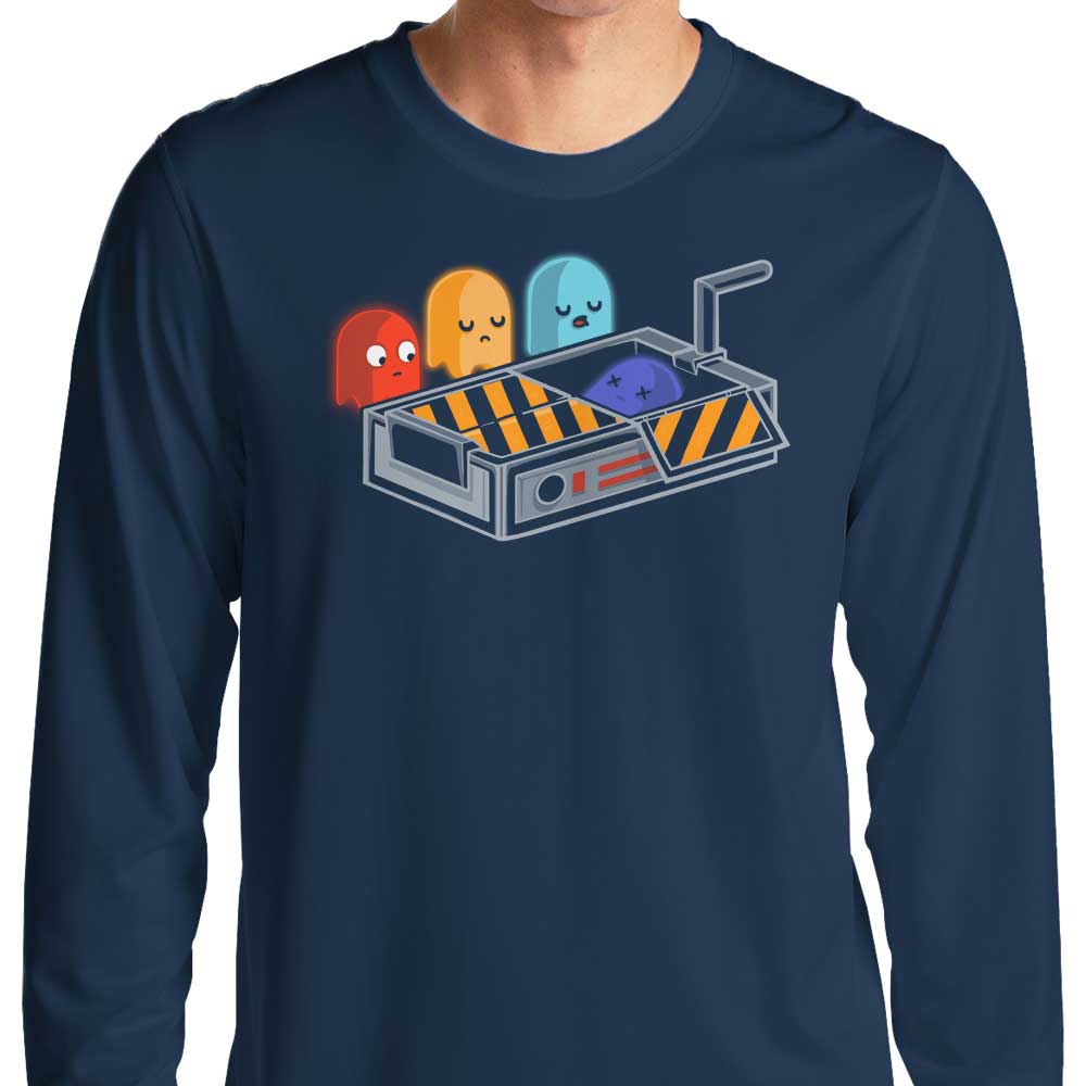 Naolito's Long Sleeve 'Ghostbusted' T-Shirt for Trendy Wear