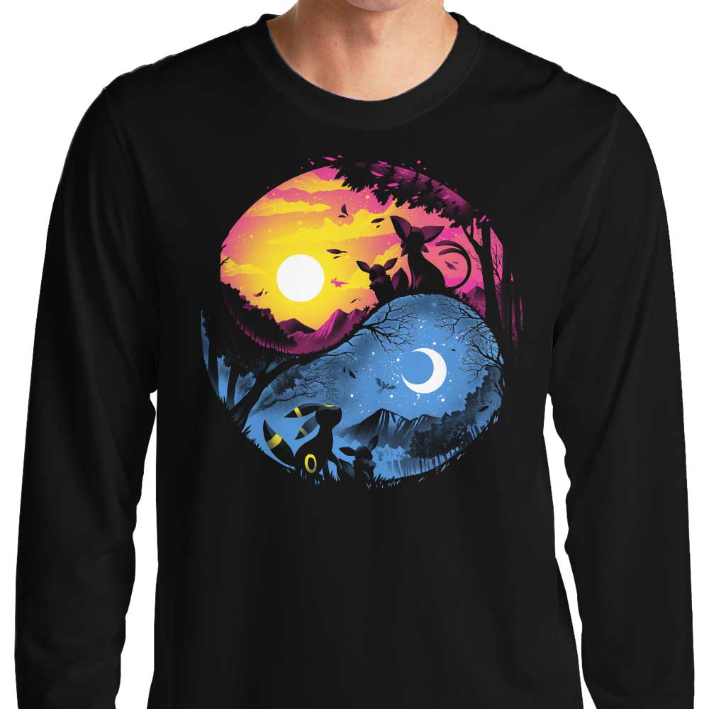 Alemaglia's Day-Night Long Sleeve Evolution T-Shirt