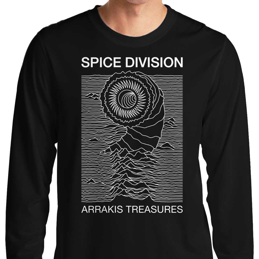 Spice Division Branded Long Sleeve Crewneck T - Shirt for Men and Women
