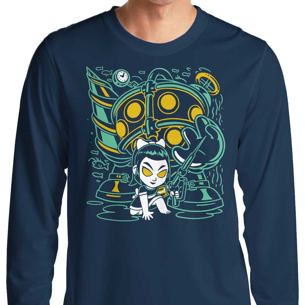 Fitas Artwork's Long Sleeve 'Rapture Darkness' T-Shirt in Multiple Sizes