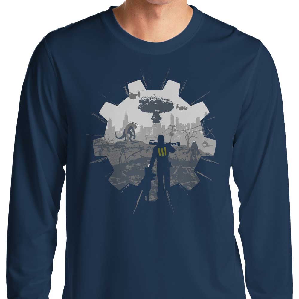 Everdream's Let's Go Pal Long Sleeve Crewneck T - Shirt in S - 4XL Sizes