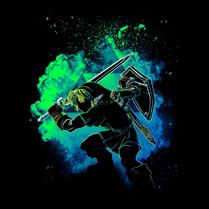 Donnie Illustrations' Long Sleeve T-Shirt: Soul of Ocarina Design