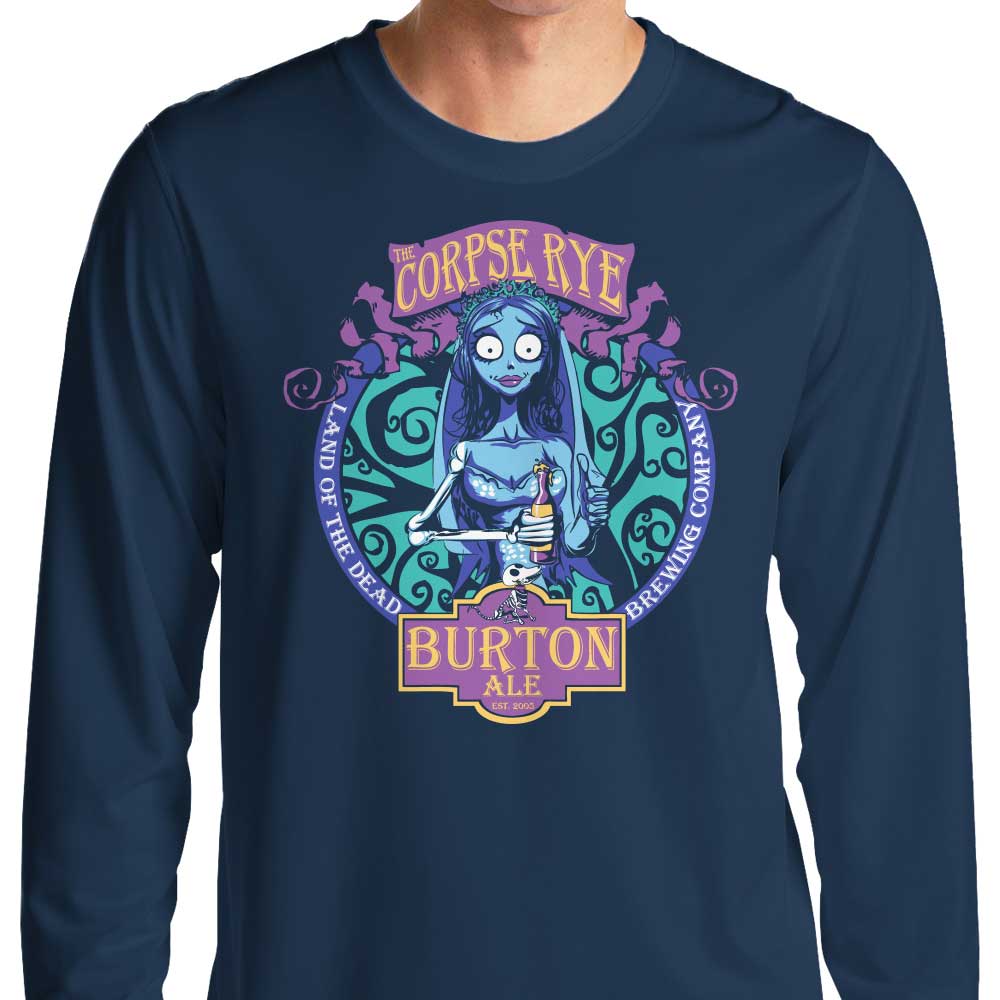 Long Sleeve 'Corpse Rye' T-Shirt by Zac Atkinson