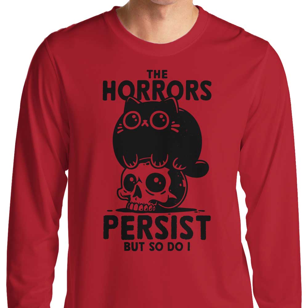 Snouleaf's Horror Survivor Long-Sleeved Comfort T-Shirt
