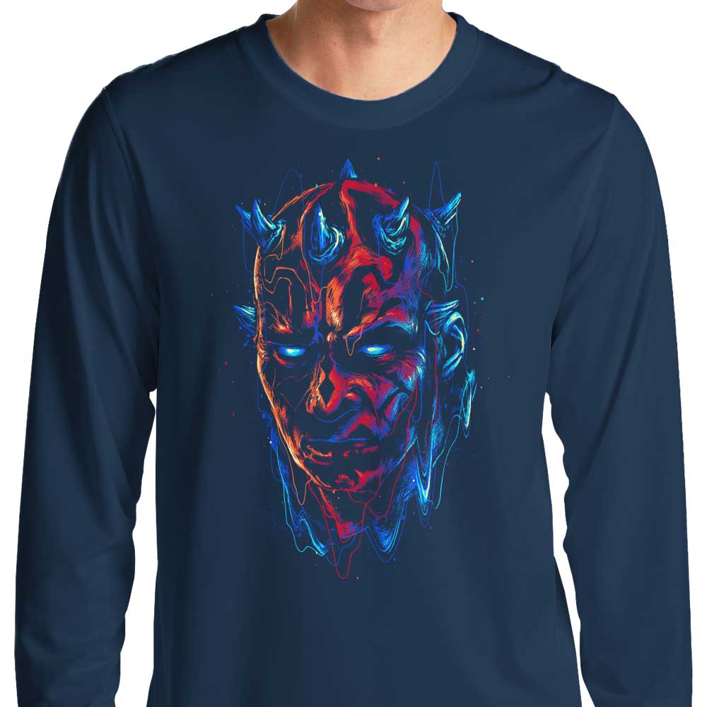 Vibrant 'Color of Hatred' Long Sleeve T - Shirt for All Sizes
