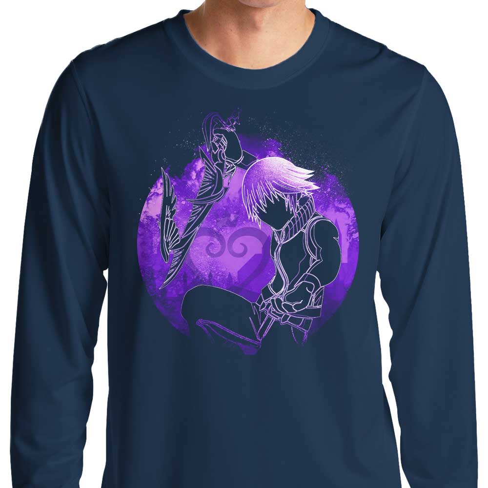 Long Sleeve T-Shirt Featuring the Light and Darkness Orb Design