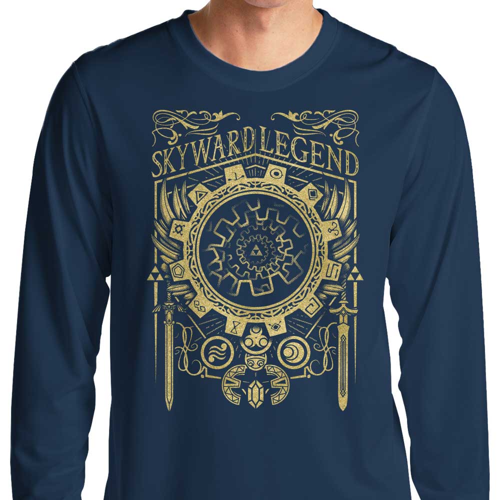 Arinesart Skyward Classic Long - Sleeve Comfort Crewneck T - Shirt