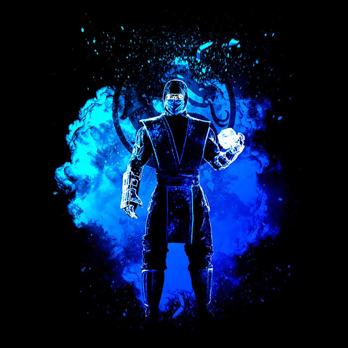 Ice Ninja Spirit Long Sleeve Crewneck T - Shirt for All Sizes
