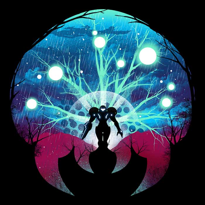 Dazzling Glow Men's V-Neck T-Shirt - Glowing Dread Style