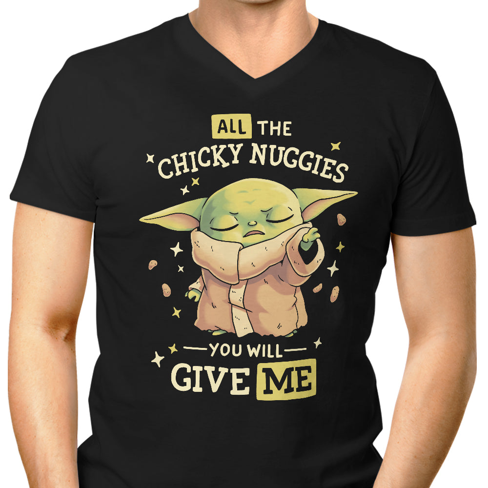 Men's V-Neck T-Shirt by Child Force