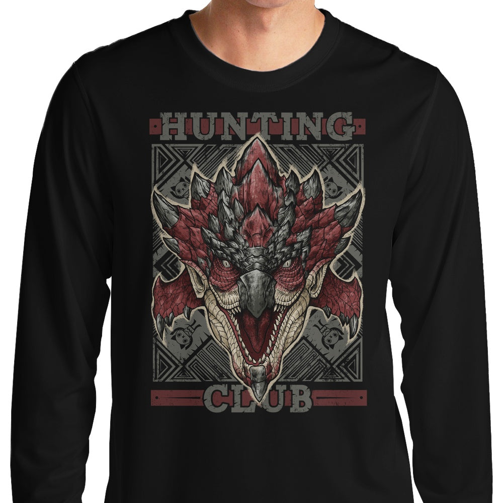 Adam Works Hunting Club - Alternative Rathalos Design Long Sleeve Men's T-Shirt