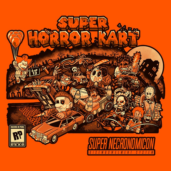 Long Sleeve T-Shirt Inspired by Episode 12: Super Horror Kart from Prime Premne Design