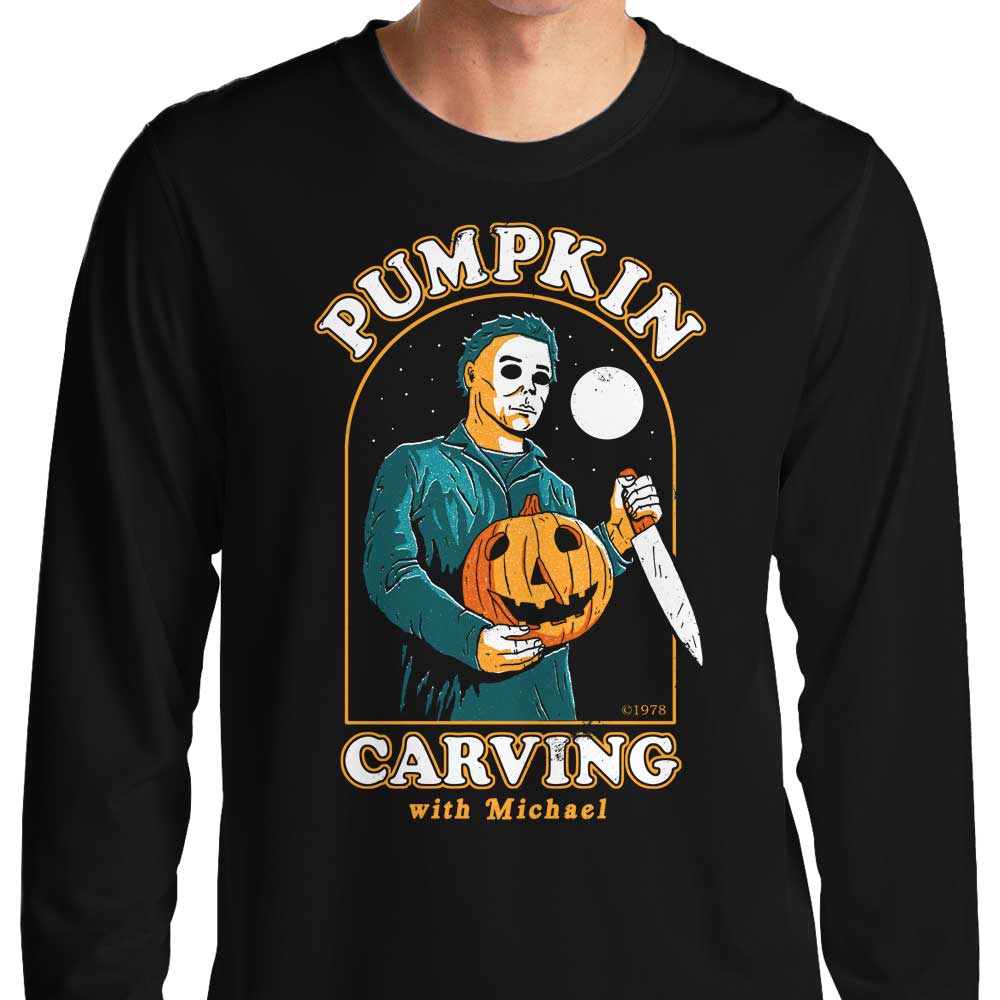 Michael's Carving Design - Comfortable Long Sleeve T-Shirt