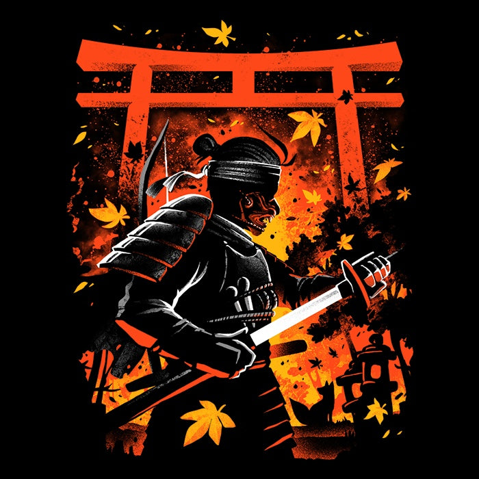 The Mysterious Phantom Samurai Long Sleeve Crewneck T - Shirt for All Sizes
