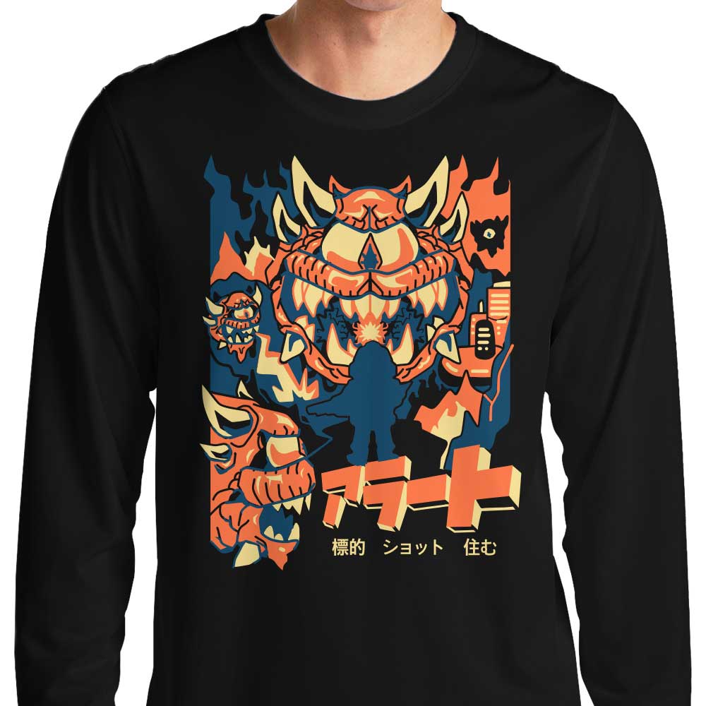Sketchdemao's Surrounded Long Sleeve Crewneck T - Shirt in S - 4XL Sizes