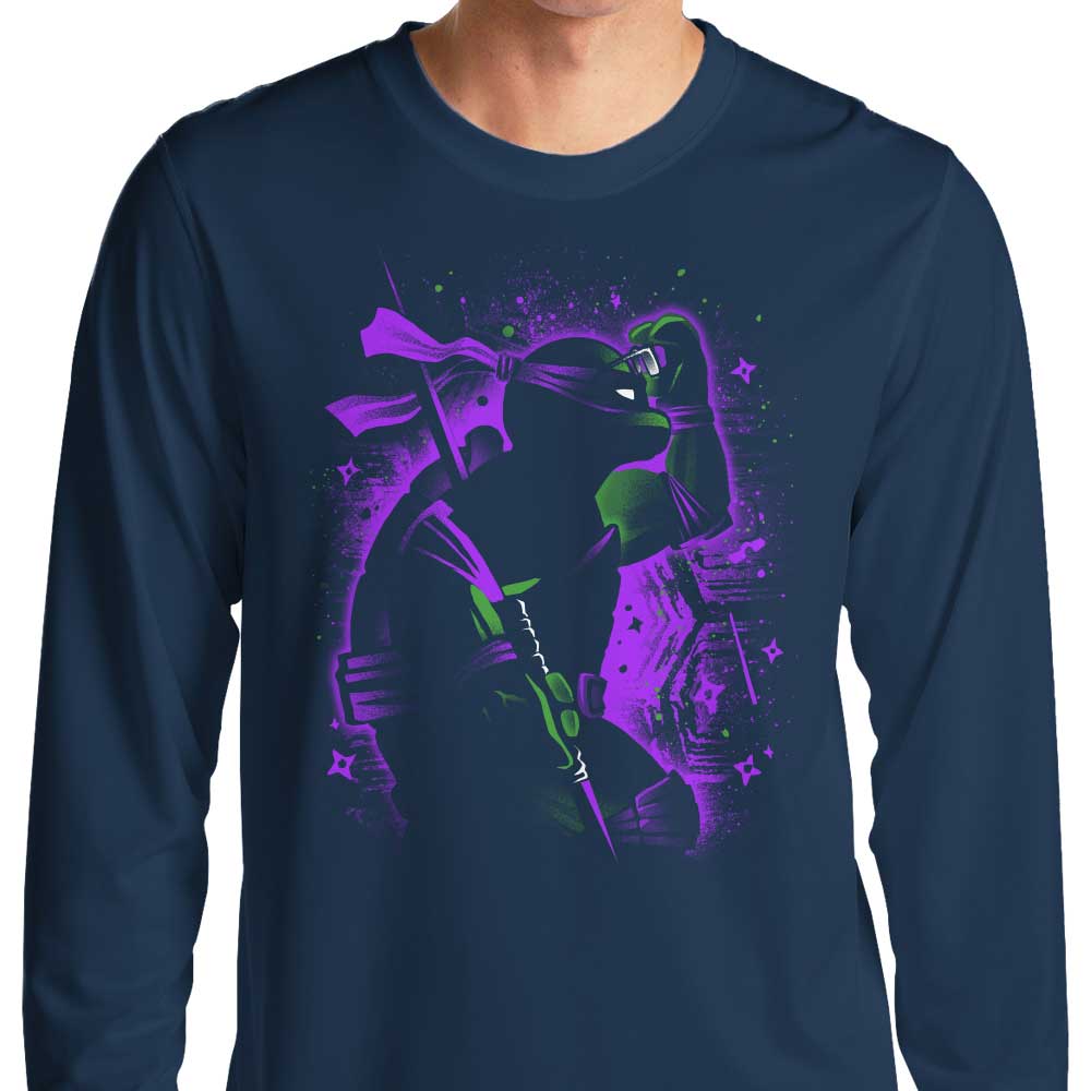 Long Sleeve Purple Shirt Inspired by Intellectual Ninja Design