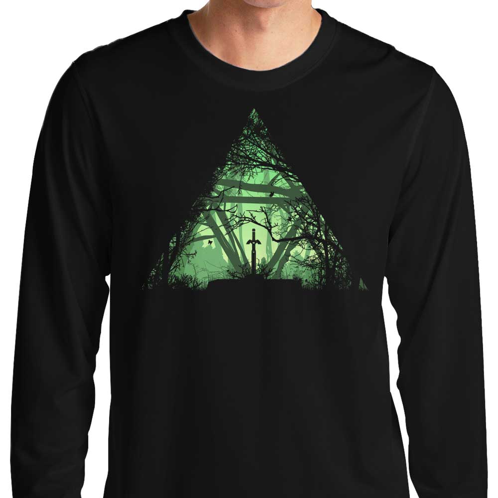 Long Sleeve Tree Force Brand T-Shirt by Donnie Illustrations