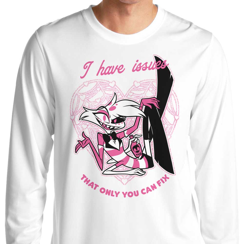 Angel Issues Long Sleeve Fashion T-Shirt from Studio Mootant