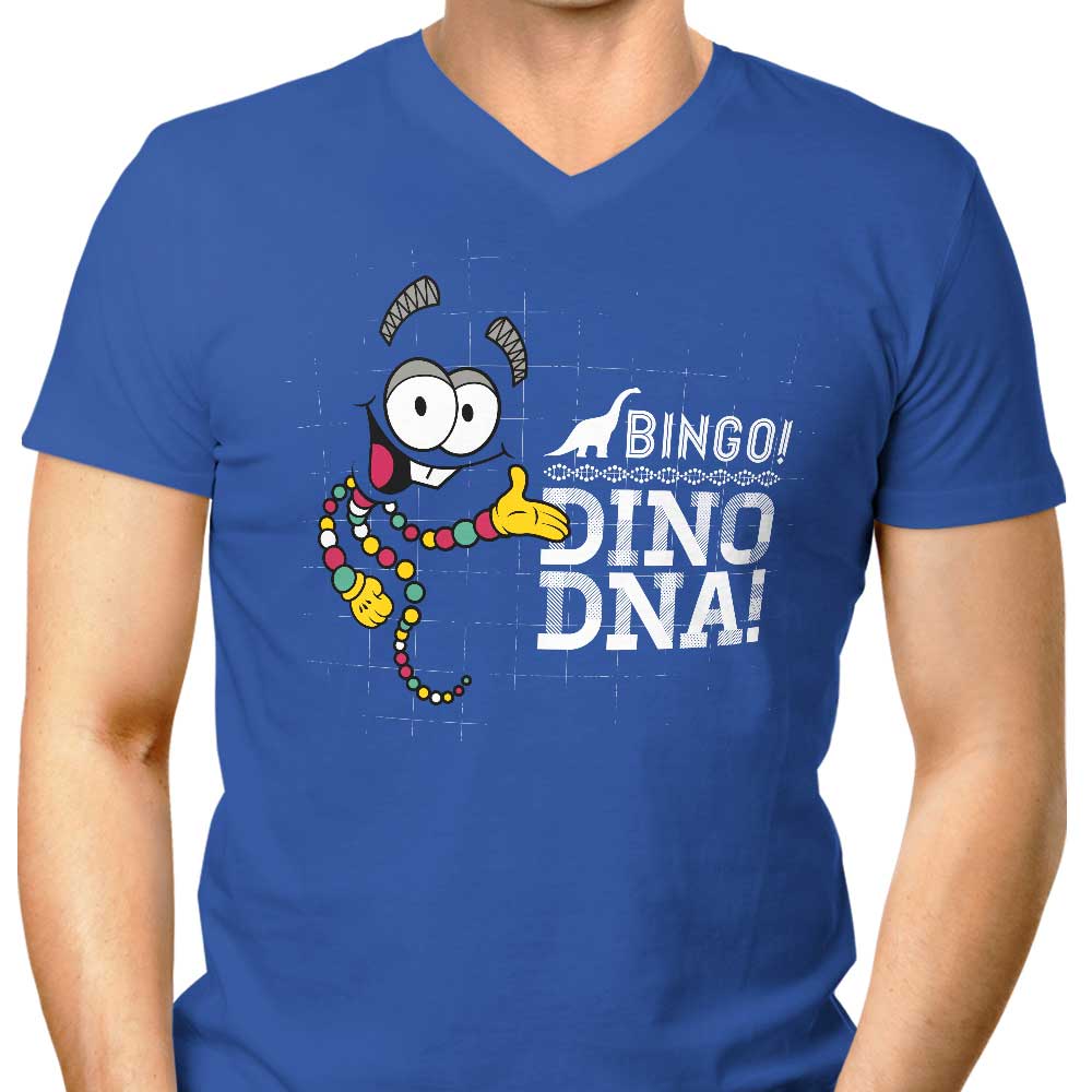 Men's Classic V-Neck Jurassic Bingo! T-Shirt