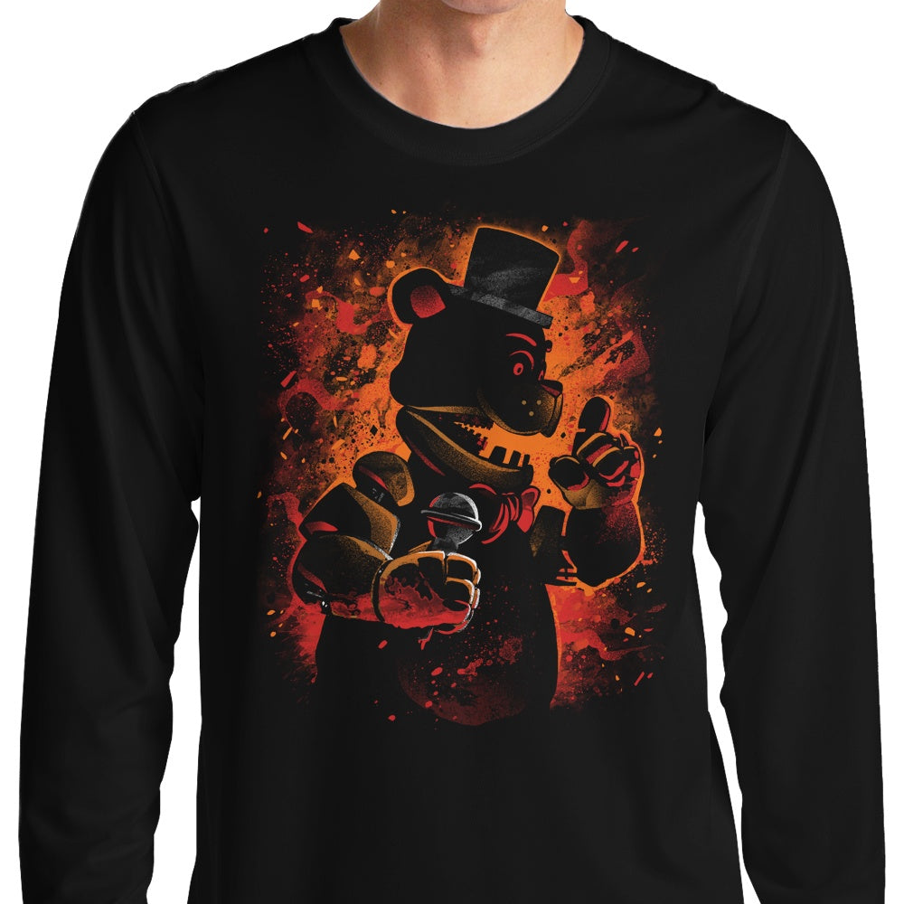 Alemaglia's Long Sleeve Animatronic Bear T - Shirt