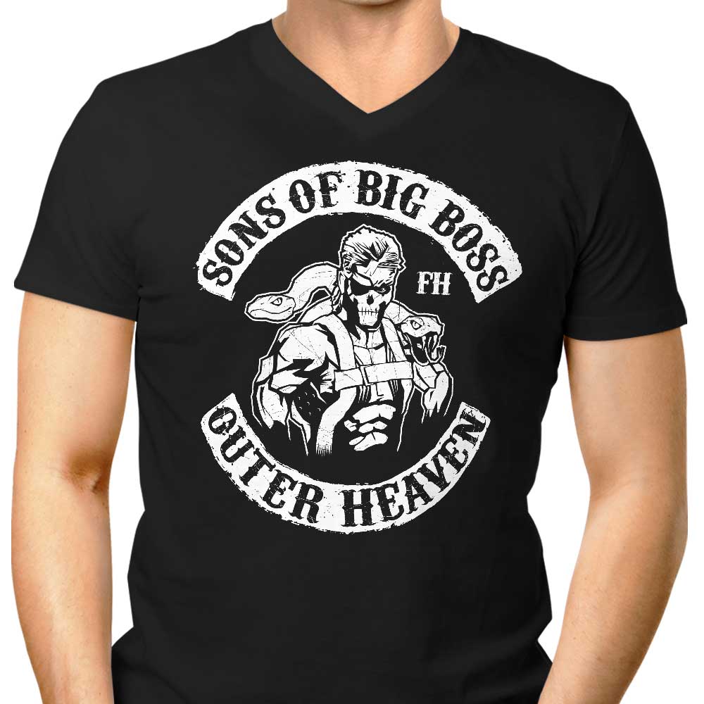 Men's Stylish V-Neck T-Shirts from Sons of Big Boss