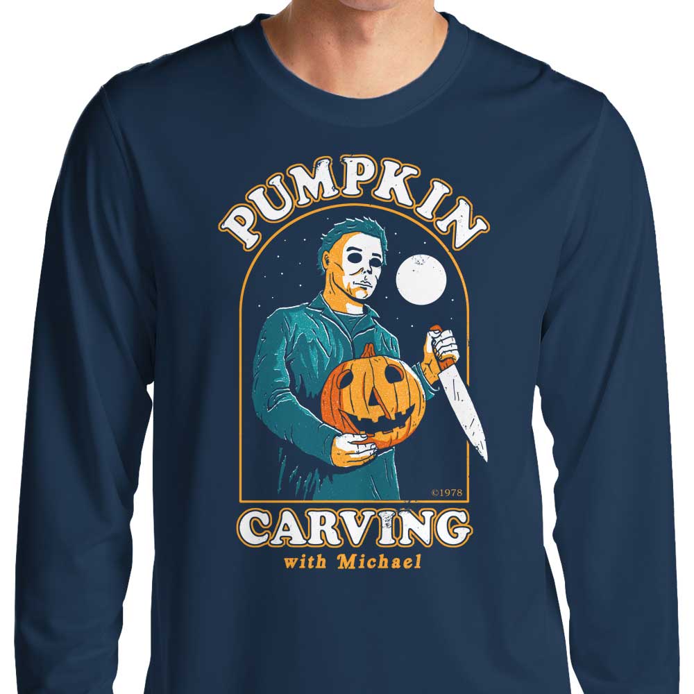 Michael's Carving Design - Comfortable Long Sleeve T-Shirt