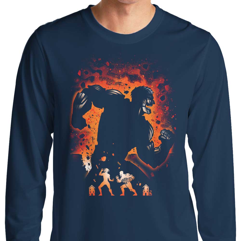 Long Sleeve Armored Titan T-Shirt - Comfortable and Durable