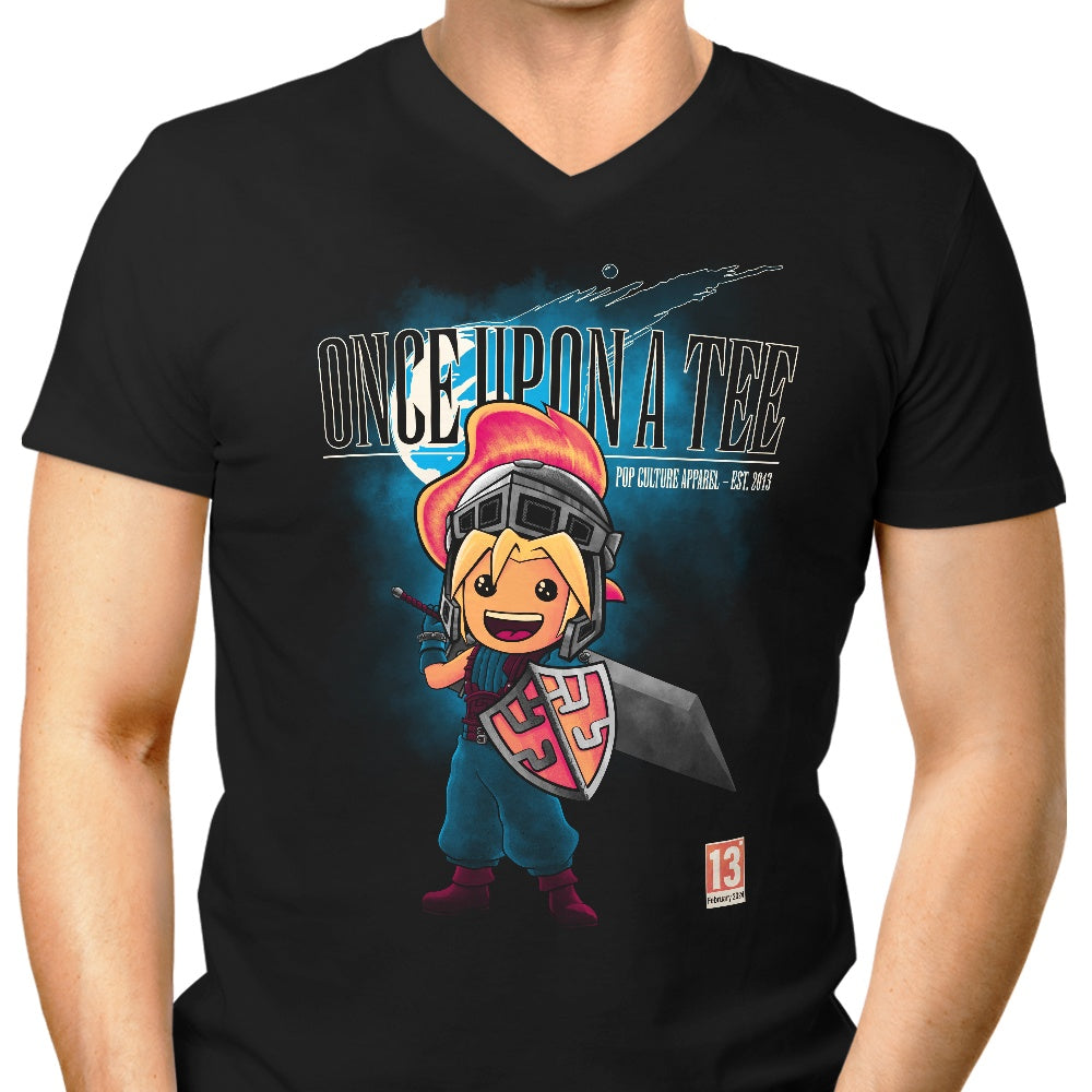 Men's Stylish V-Neck OUAT Fantasy T-Shirt