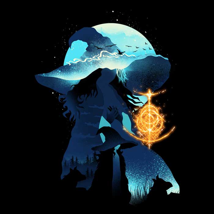 Men's V-Neck T-Shirt Inspired by The Snow Witch