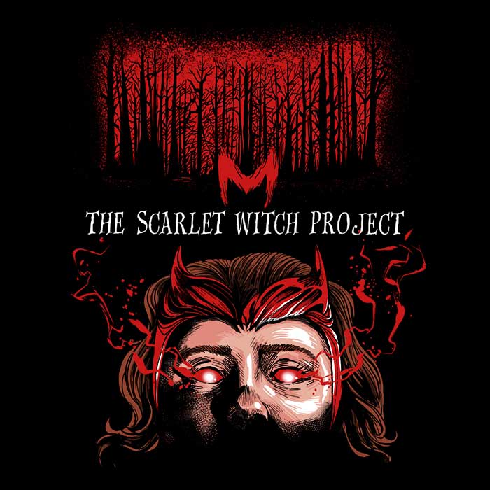 Zascanauta's Scarlet Witch Project Long - Sleeve Comfort Crewneck T - Shirt