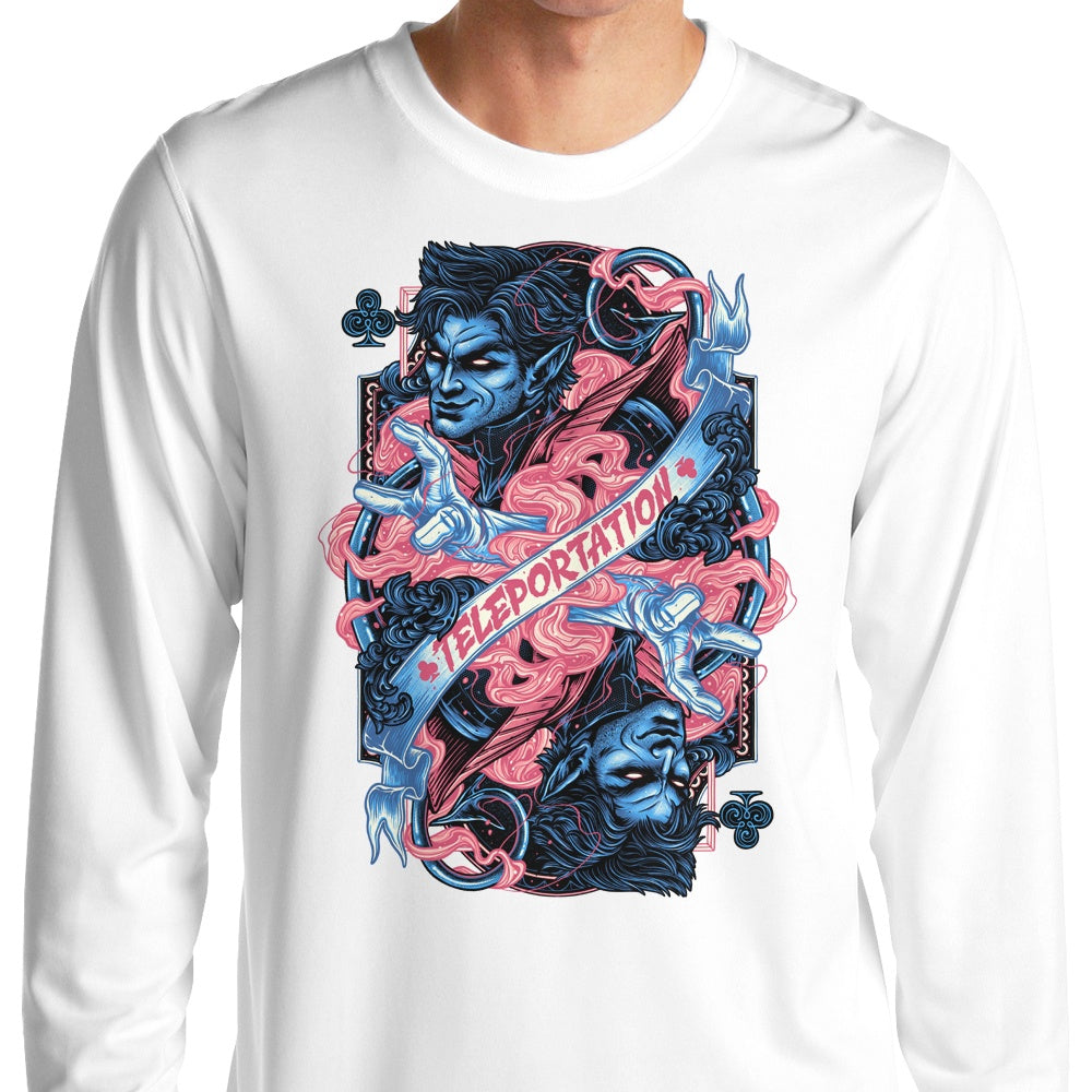 Glitchygorilla's Cool Long Sleeve Teleportation T-Shirt