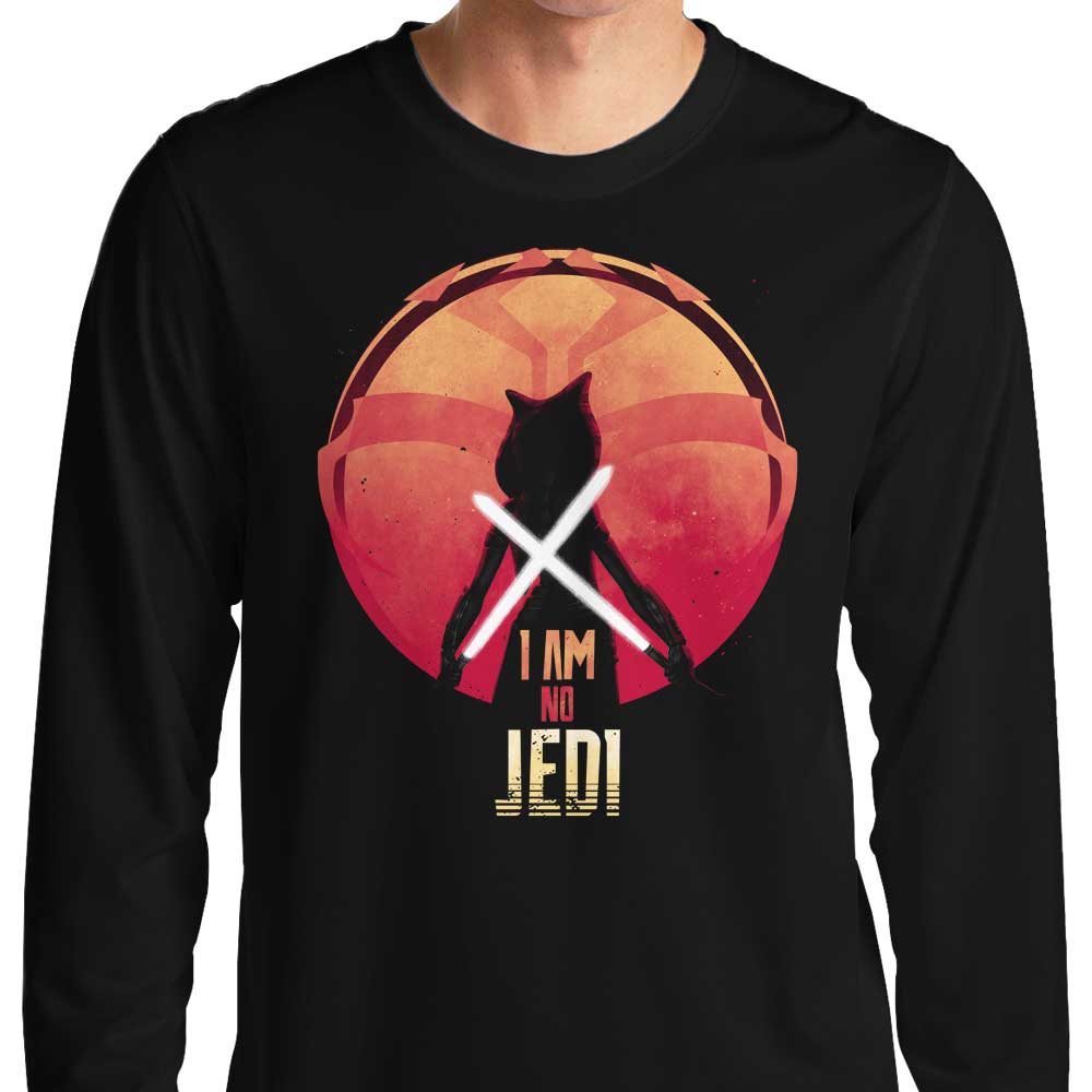 Cool 'I am No Jedi' Long - Sleeve T - Shirt from Teesgeex