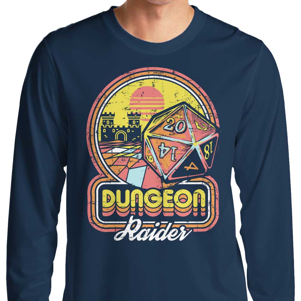 Long Sleeve Dungeon Raider T-Shirt - Ideal for Adventure Enthusiasts