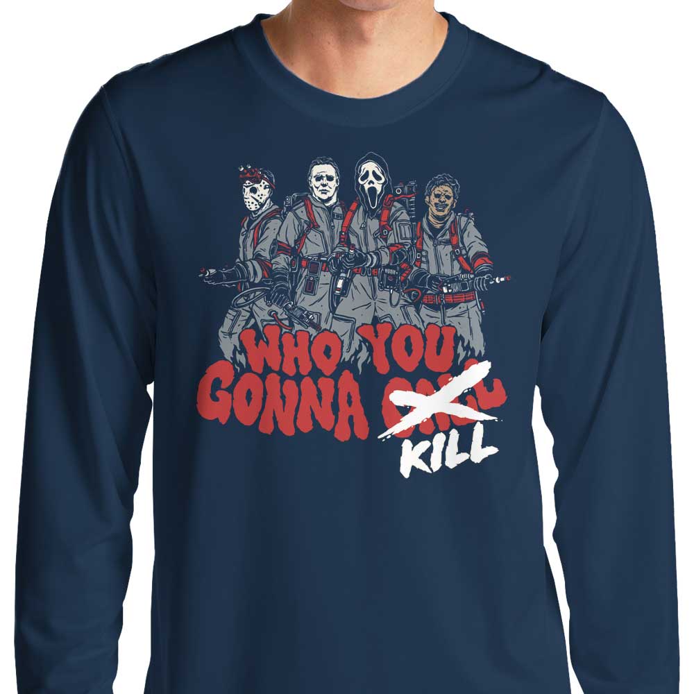 Momma Gorilla's 'Who You Gonna Kill' Long Sleeve T - Shirt