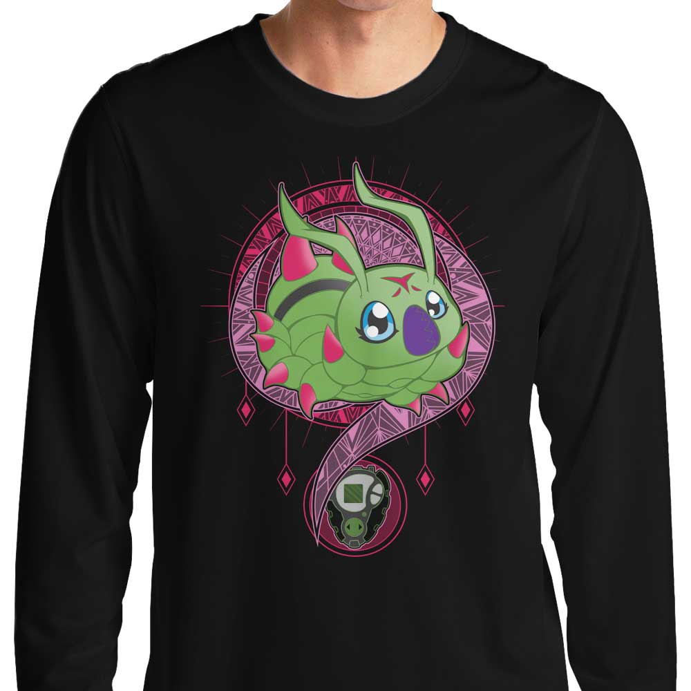 Comfortable Long Sleeve 'Crest of Kindness' T-Shirt