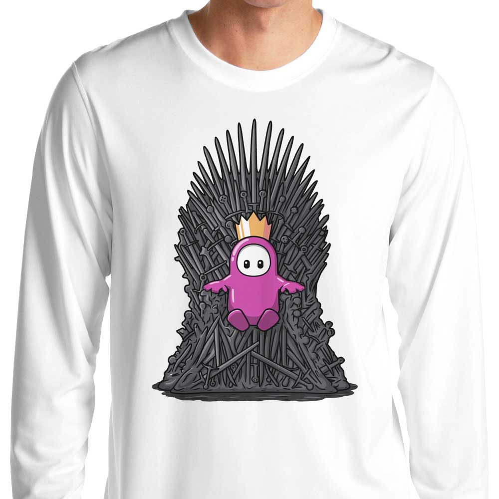 Raffiti's Game of Crowns Long Sleeve Crewneck T - Shirt in S to 4XL Sizes