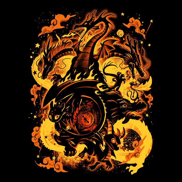 Traditional Dragon's Festival-themed Long Sleeve Cotton T-Shirt