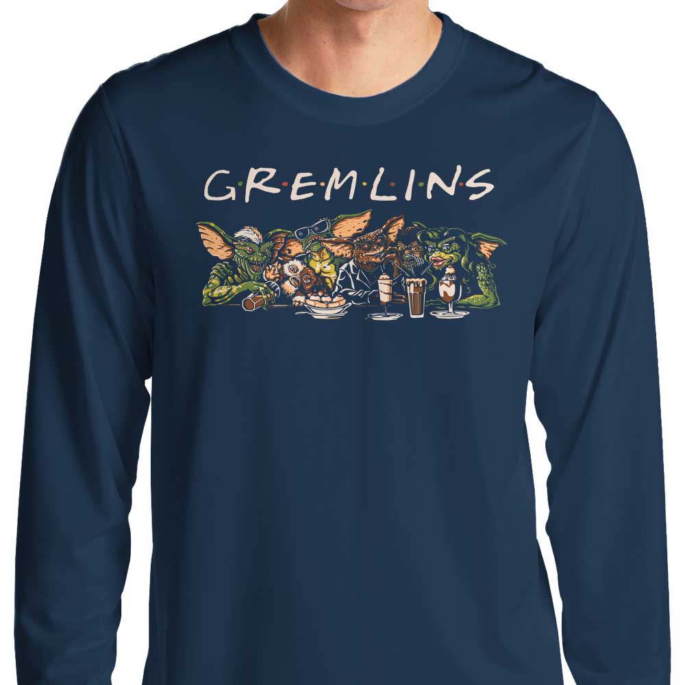 GoodIdeaRyan's Gremlins Themed Long Sleeve Crewneck T - Shirt