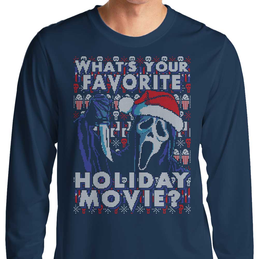 Beloved Long Sleeve Holiday Sweater Style T-Shirt