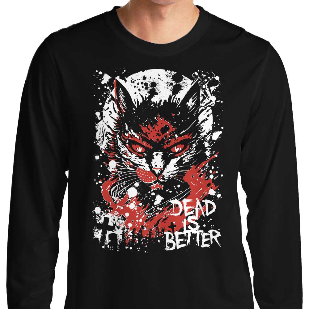 Arinesart's 'Dead is Better' Stylish Long Sleeve T - Shirt