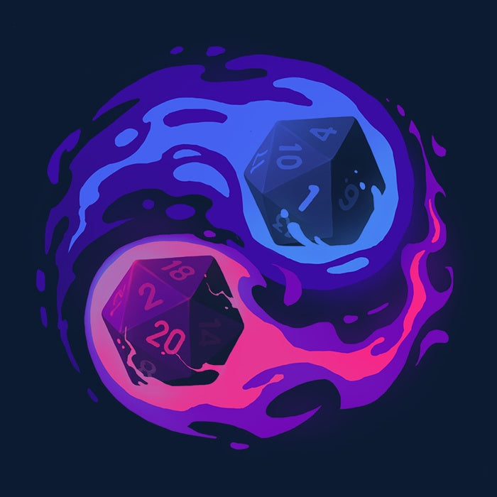 Men's V-Neck - Episode III: Dice Balance Stylish T-Shirt