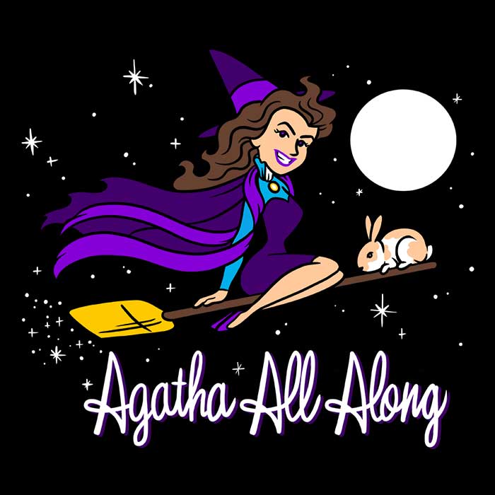 Agatha All Along - Fashionable Long Sleeve Crewneck T-Shirt