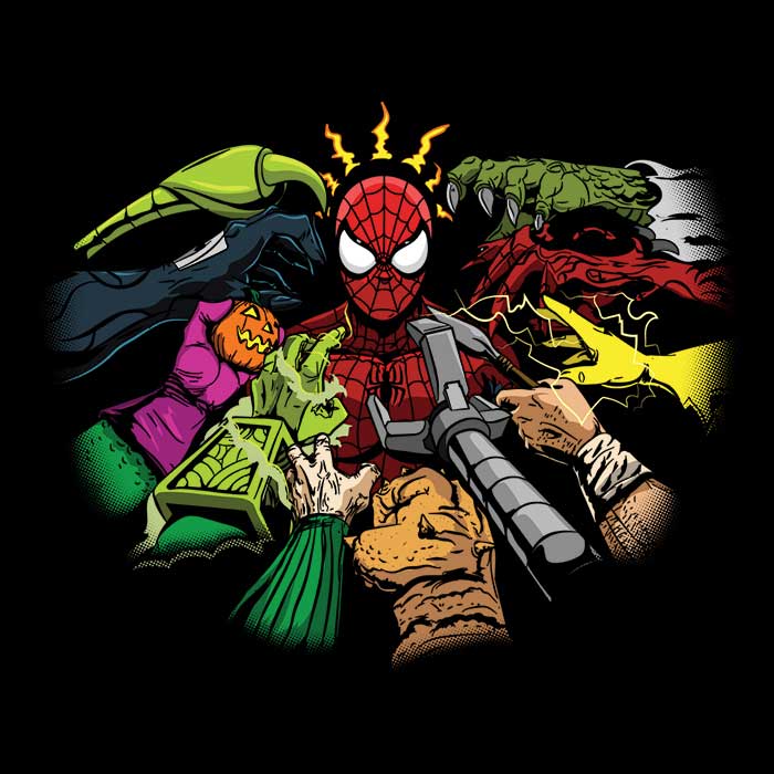 Aaron Morales Designs Spider Yaga Long Sleeve Comfortable T - Shirt